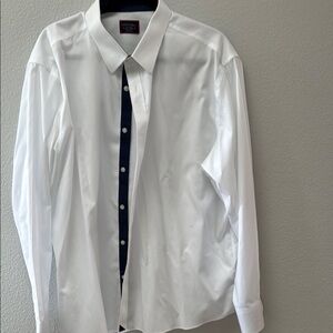Men's White Dress Shirt by